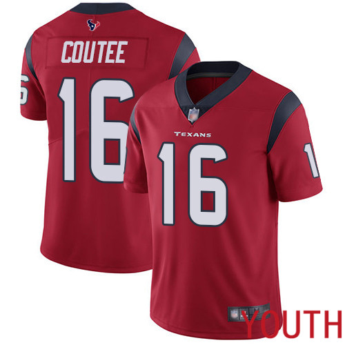 Houston Texans Limited Red Youth Keke Coutee Alternate Jersey NFL Football 16 Vapor Untouchable